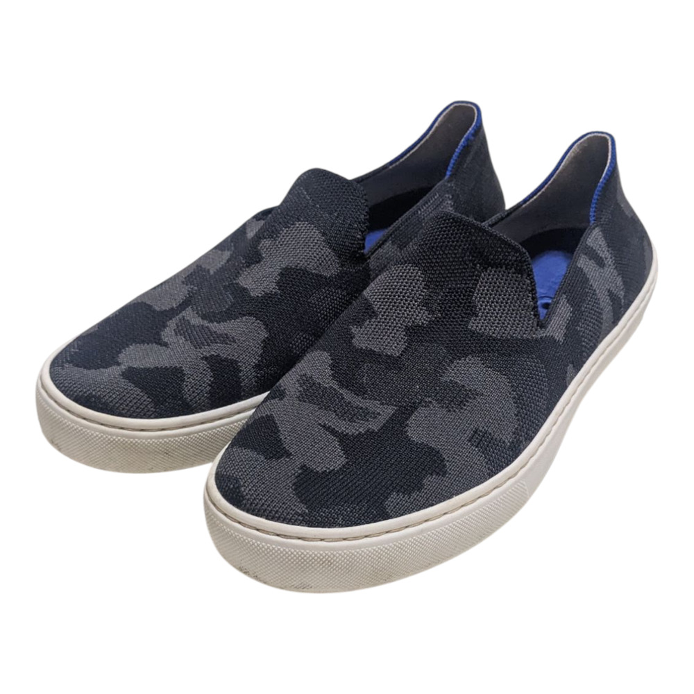 Rothy’s The Original Sneakers‎ Slip On Shoes Camouflage Camo Gray BlackSize 9